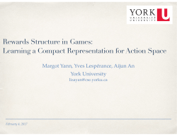 Rewards Structure in Games: Learning a Compact