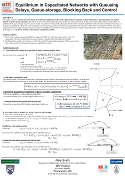 Equilibrium in Capacitated Network Models with Queueing Delays