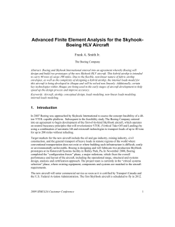Advanced Finite Element Analysis for the Skyhook