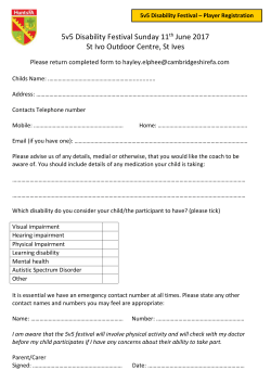Booking Form