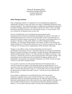 ChildTherapyContract 131.5 KB - donna-steinberg