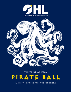 pirate ball - Odyssey House Louisiana