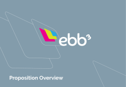 Proposition Overview