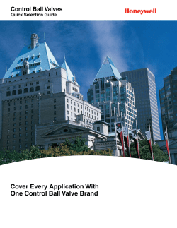 Cover Every Application With One Control Ball