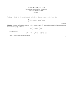 Solutions - Vojtěch Jarn&iacute;k International Mathematical Competition
