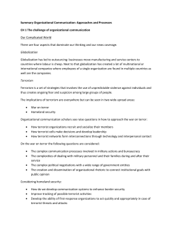 Summary Organizational Communication: Approaches and