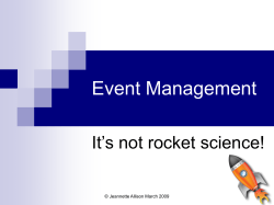 Event Management