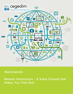 Multichannel: Remote Interactions