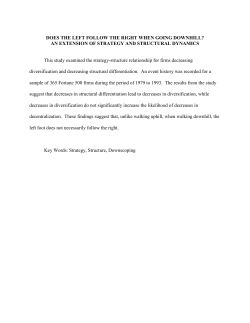 Strategy Follows Structure