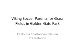 Viking Soccer Parents for Grass Fields in Golden Gate - Cal-SPAN