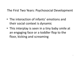 Developmental- Freud presentation
