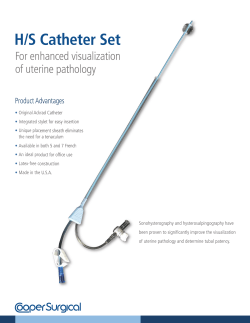 H/S Catheter Set - Jackson Allison
