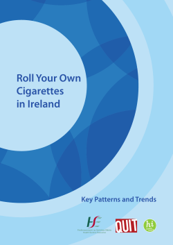 Roll Your Own Cigarettes in Ireland