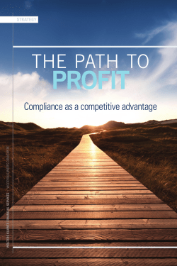 integrated compliance strategy - Wolters Kluwer Financial Services
