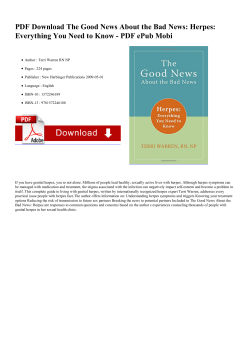 PDF The Good News About the Bad News