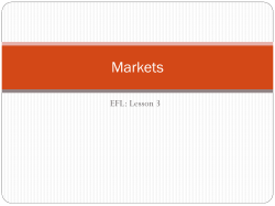 markets
