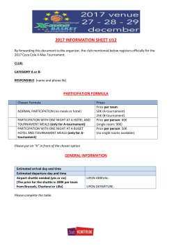 2017 information sheet U12 Coca Cola X