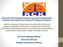 Presentation during the DAC Temporary Working Group on