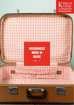 residences move in guide