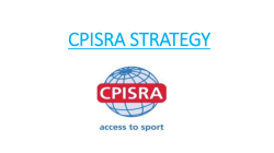 CPISRA Strategy