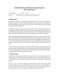 Initial Report - UT Computer Science