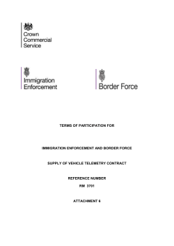 supply of vehicle telemetry contract