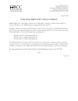 Enjoy Game Nights at RCC Library in Medford