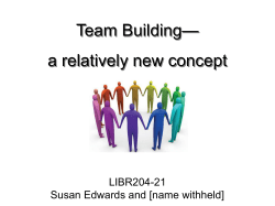 PowerPoint Presentation on Team Building