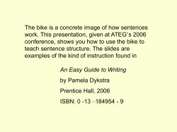 Basic sentence