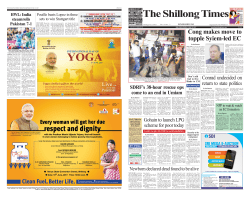 Cong makes move to topple Syiem-led EC - Shillong Times E