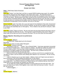 Escape room Video - Must have flourish