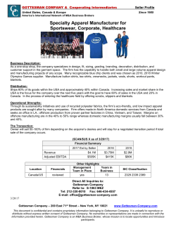 July 2002 - Gottesman Company