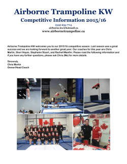 ATKW Competitive Information Package &ndash; Prices, Structure, etc.