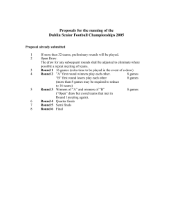 Senior Football Championship 2005