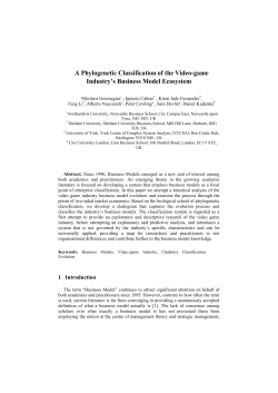 A Phylogenetic Classification of the Video