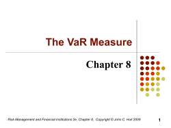 Risk Management and Financial Institutions