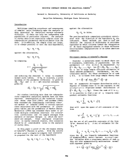 parameters of the mode 1 be represented by U = (9 - e)) (Coy( ))