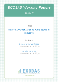 How to apply penalties to avoid delays in projects