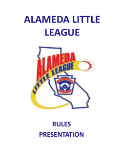 alameda little league