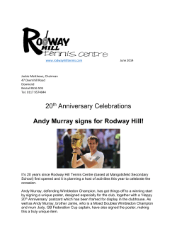 Rodway Hill celebrates 20 years