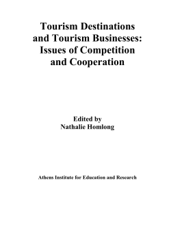 Issues of Competition and Cooperation