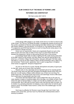 Untidy things happen in an untidy world and so it is that I