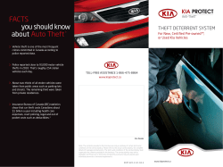 FACTS you should know about Auto Theft