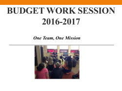 Budget, 2011-12 - King and Queen County Public Schools