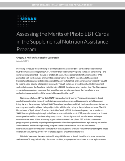 Assessing the Merits of Photo EBT Cards in the