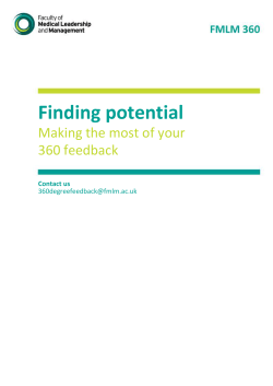 this guidance - Faculty of Medical Leadership and Management