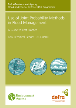 Use of Joint Probability Methods in Flood