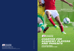 Academy Policies - Preston North End