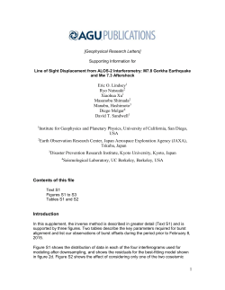 Supporting Online Material for