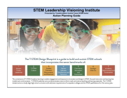 Benchmark 1: Mission Driven Leadership